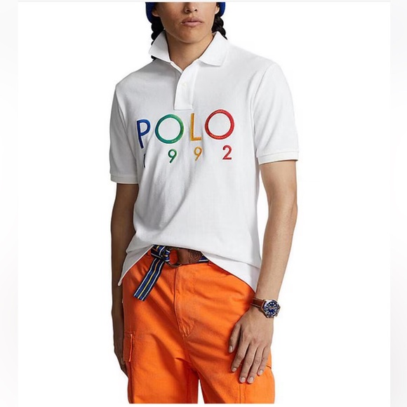 NWT Polo Ralph Lauren Classic Fit Polo 1992 Mesh Polo Shirt - Picture 1 of 9